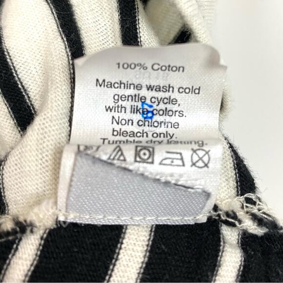 Madewell Forward Seam Striped Slub Cotton Tank Womens Size Small - Picture 7 of 11